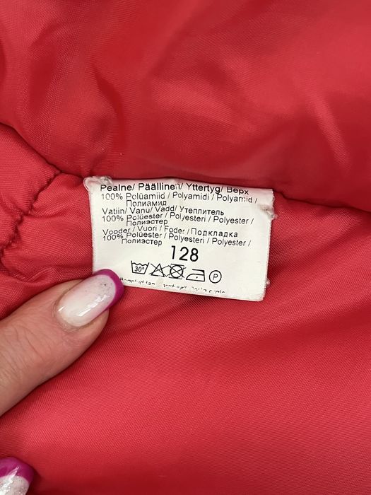 Осіння куртка lenne розова на 128