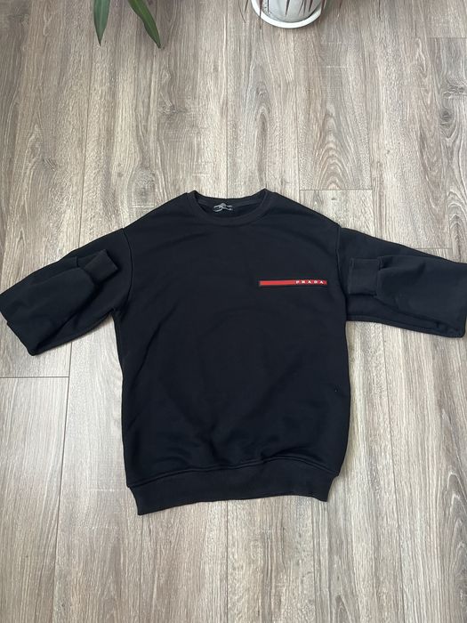 Світшот Prada чорний