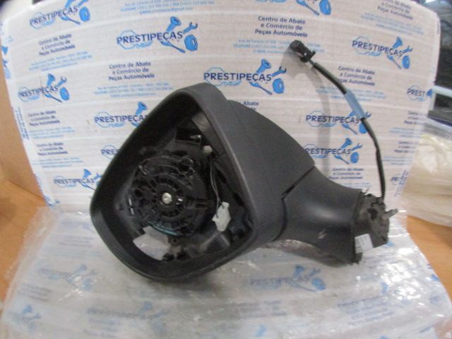 Espelho 963025724R RENAULT CLIO 4 SW 2017 1.5DCI 90CV 5P CINZA ESQ ELETRICO COM PISCA 7 PINOS SEM VIDRO E CAPA