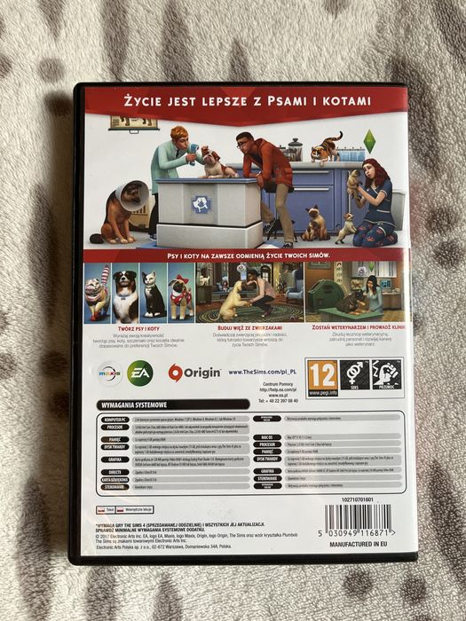 Sims 4 Psy i Koty