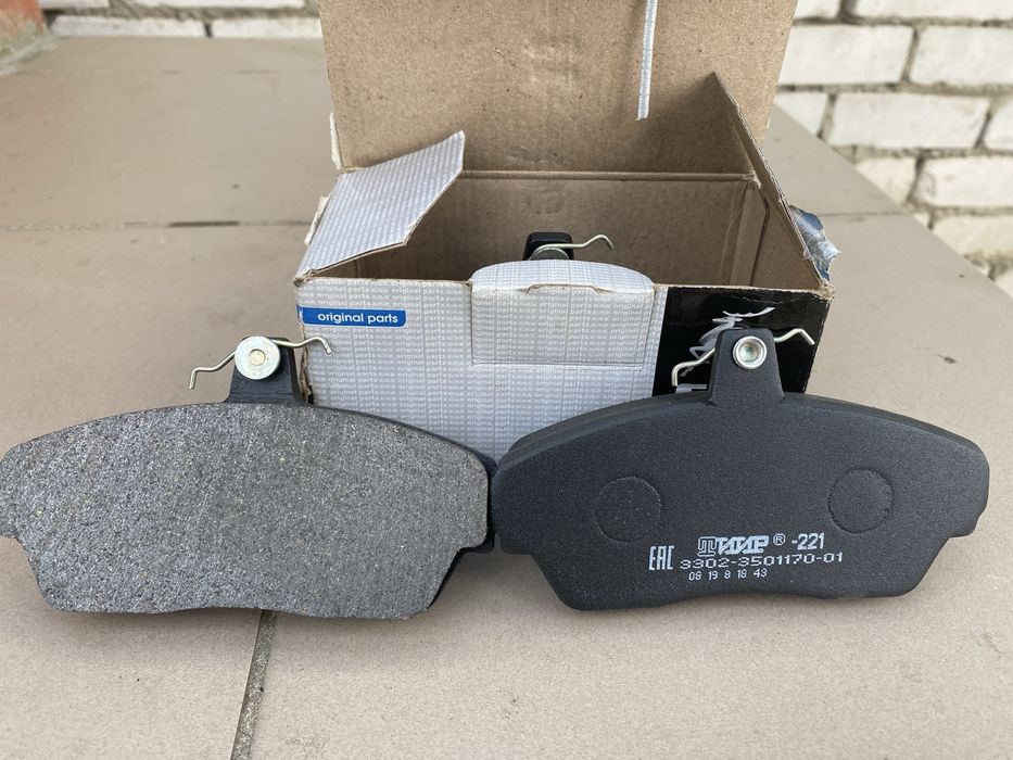 Колодки гальмівні