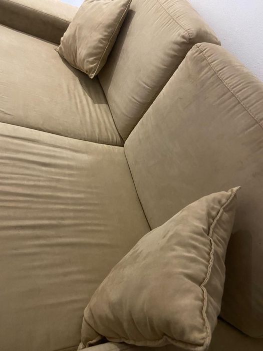 Sofa 2 lugares cor beje