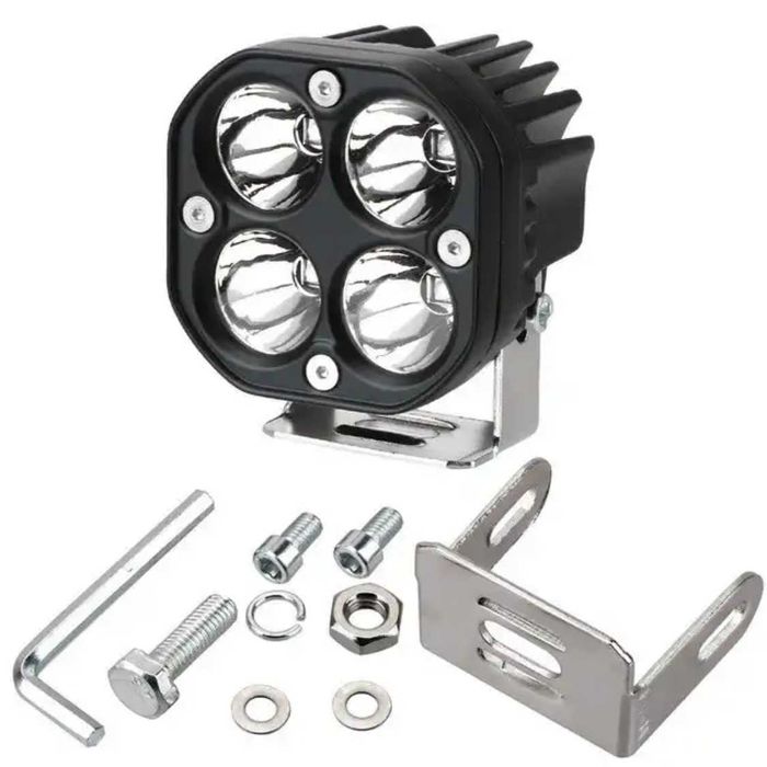 Par de Faróis Auxiliares LED 3 Polegadas - 40W