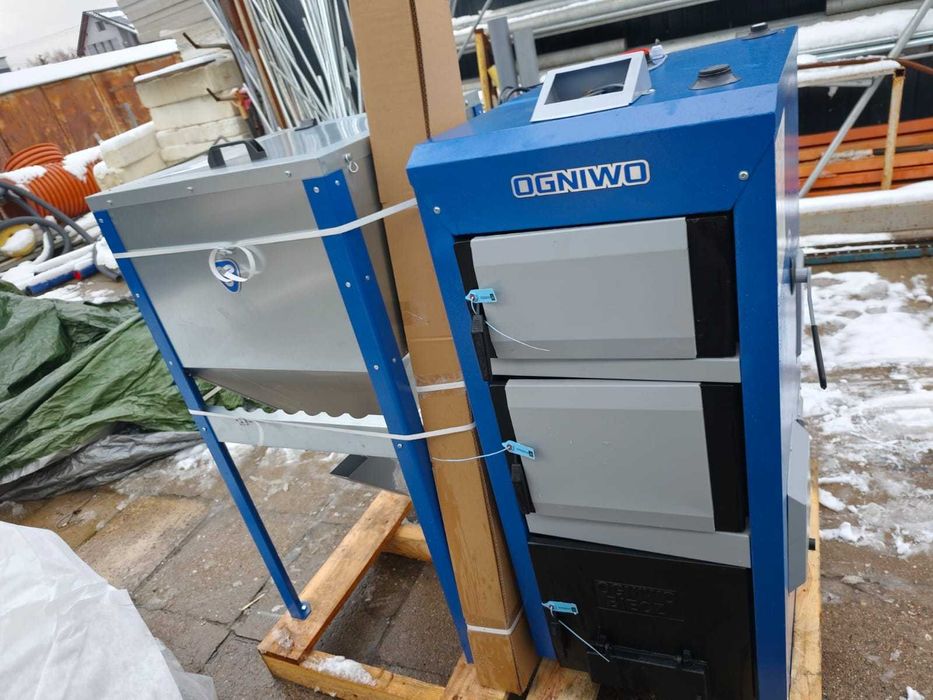 Kocioł Ogniwo BIO DUO 20kW lewy dostępny od ręki - nowy