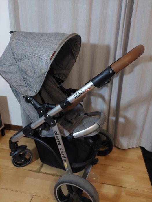 Duo pierre cardin vicky,carrinho de paseio
