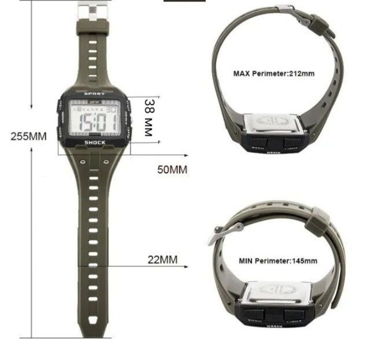 Часы с подсветкой SYNOKE