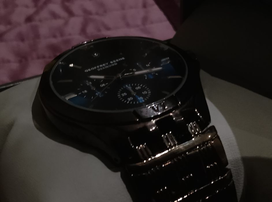 Geoffrey Beene Diamond Edition Quartz Men's Watch