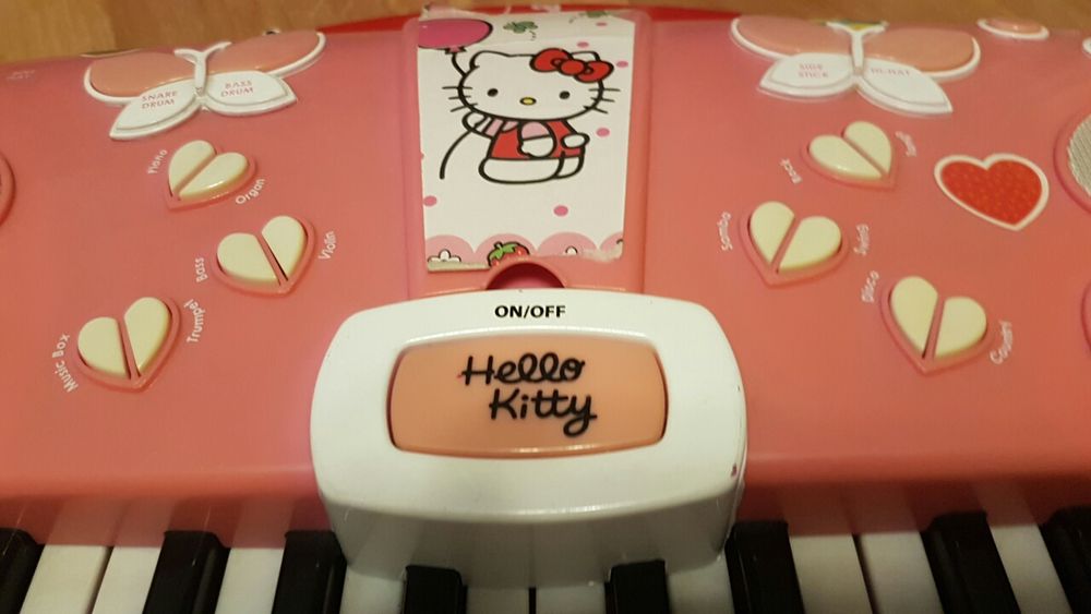 Organy Hello Kitty dla dziewczynki