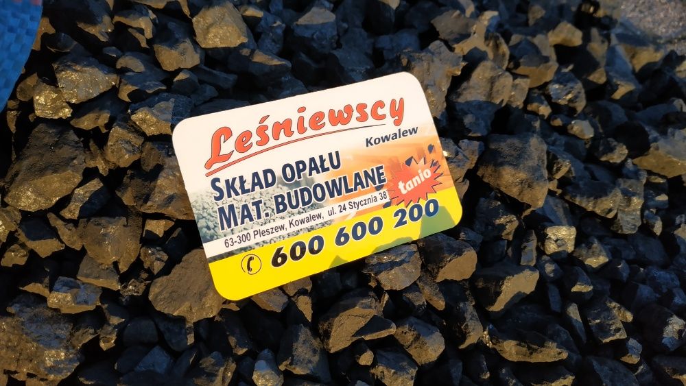 Najlepszy GROSZEK 29MJ/kg  PREMIUM PLUS węgiel-opał-popiół do 3%