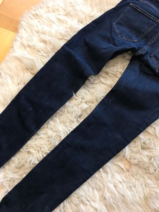 H&M MAMA jeansowe spodnie ciążowe rurki S/36