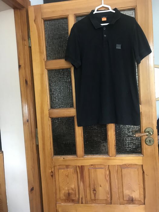 Czarne polo Boss Orange r.XL