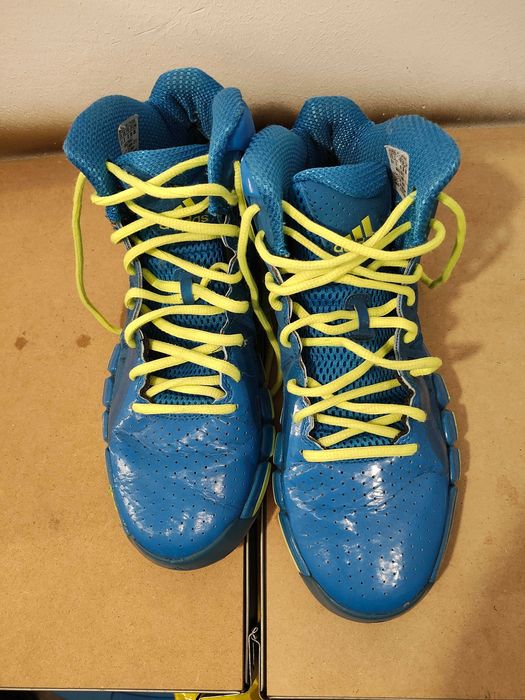 Buty Adidas NBA D Rosa 42 premium niebieskie