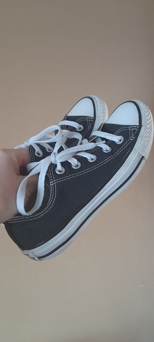 Trampki czarne Converse rozm. 36.5