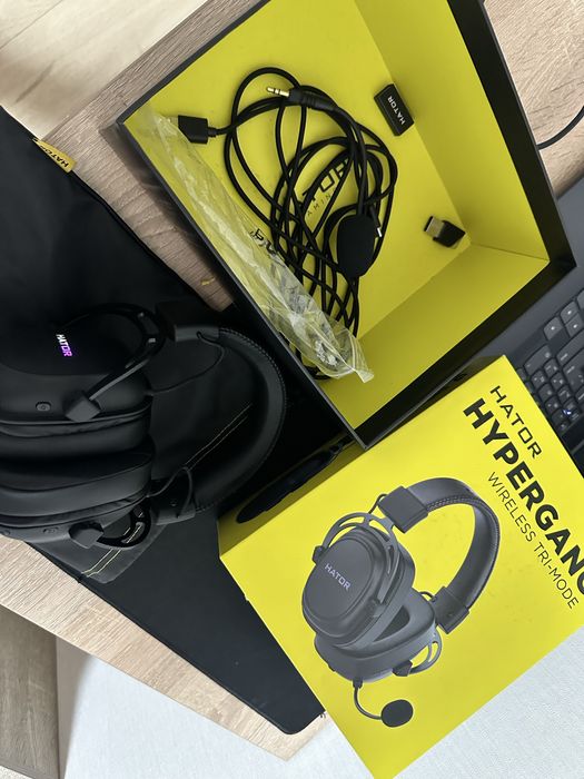 HATOR Hypergang Wireless Tri-mode Black (HTA-850)