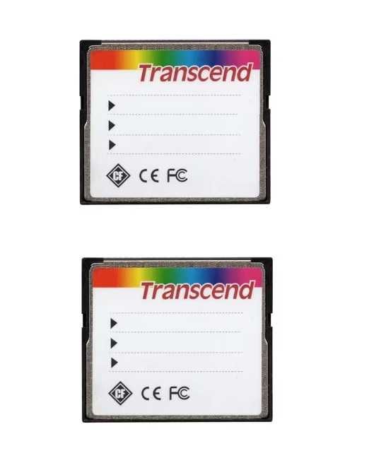 Karty pamięci Transcend Compact Flash CF 128 MB Ultra i CF 4 GB 133 x