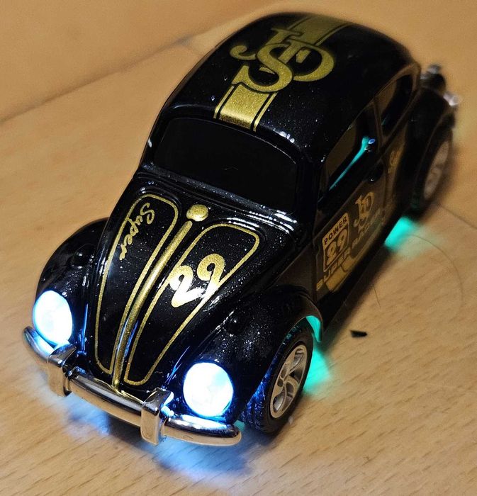 Mini zdalnie sterowany samochód 2.4G dla chłopców Beetle HG4-87