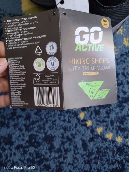 Buty trekingowe męskie 44 nowe