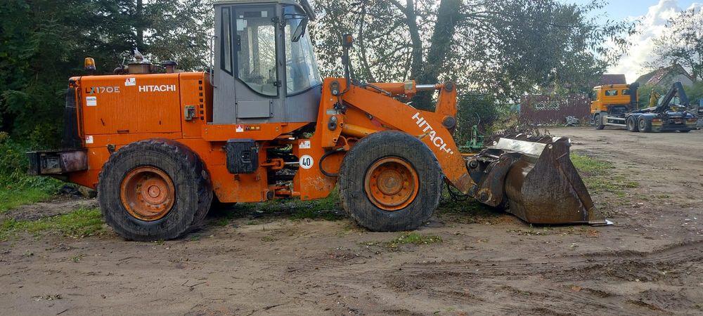 Ładowarka Hitachi 170,klima,złącze, zamiana na ładowarkę teleskopowa