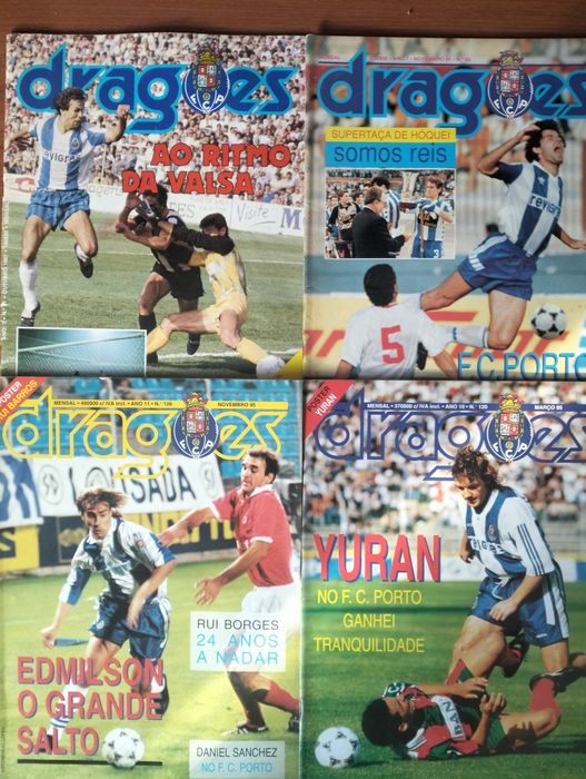 Antigas Revistas Dragões FC Porto