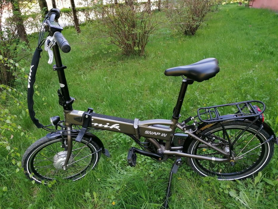 Rower elektryczny SNAP IN skladany