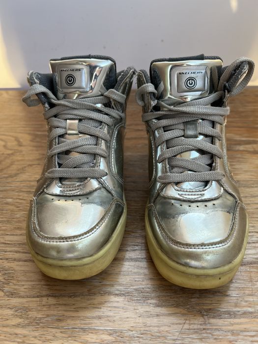 Кросівки кросовки високі демічезон Skechers 29р. з підсвіткою