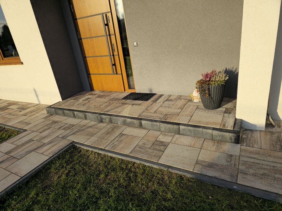 Kompleksowe układanie kostki brukowej schody,tarasy,place