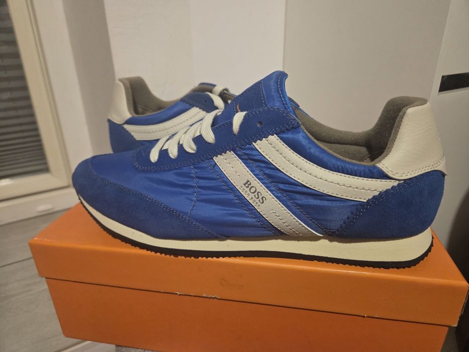 Hugo Boss buty męskie sportowe Hugo Boss Adrey Bright Blue rozm.45