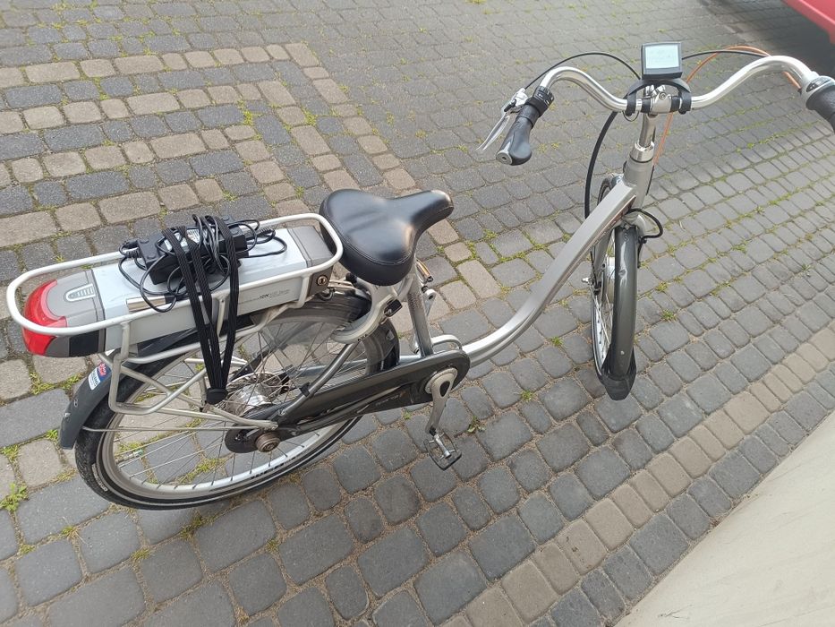 Rower miejski elektryczny marki Sparta koła 26