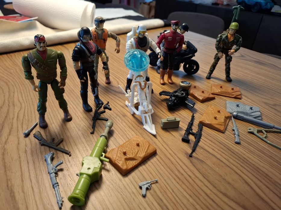 Conjunto de figuras GiJoe