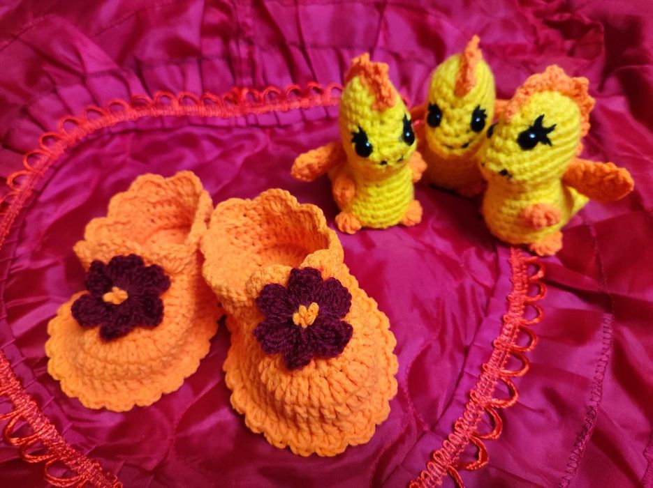 Пінетки для дівчинки, 11 см