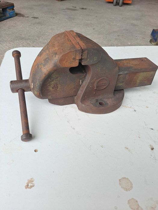 Tornos de bancada com base rotativa e sem base rotativa, do nº3 ao nº7