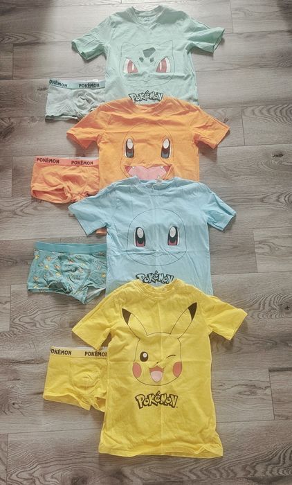 Zestawy Pokemon H&M.