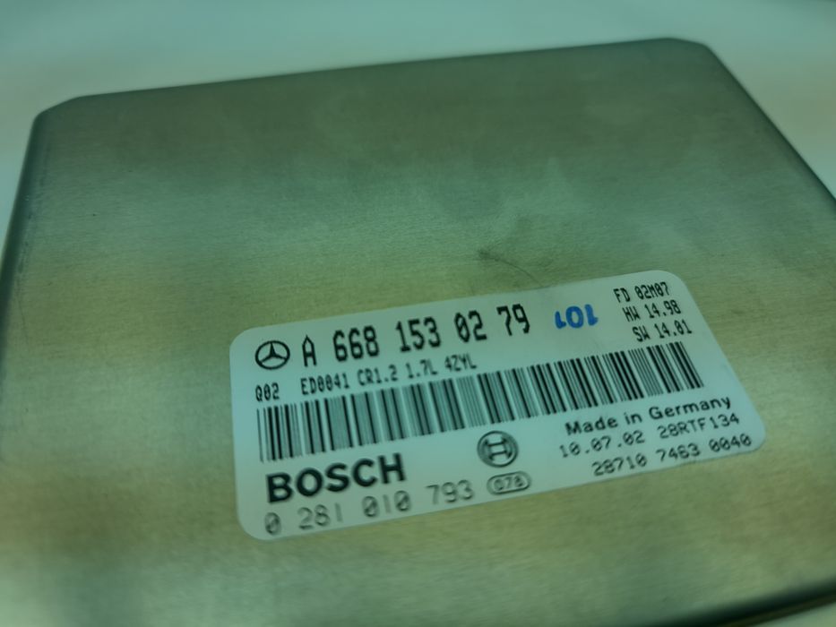 Centralina Motor Bosch Mercedes Classe A 170Cdi W168