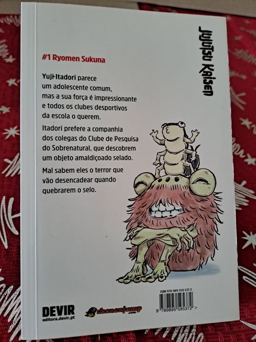 Jujutsu Kaisen - banda desenhada  - manga