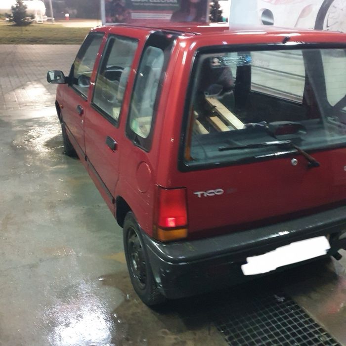Daewoo Tico kolor wiśniowy metalik 114 tyś km 0.8 benzyna na części