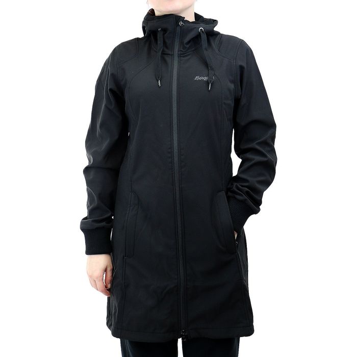 Płaszcz typu softshell damski Bergans L wiatroszczelny parka