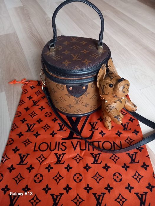 Louis Vuitton torebka kuferek plus piesek