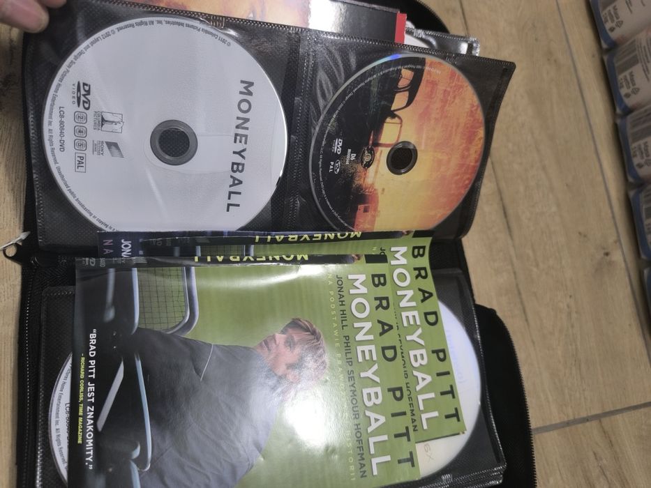 Brad Pitt kolekcja filmów na DVD 30+szt film bękarty  Troja black