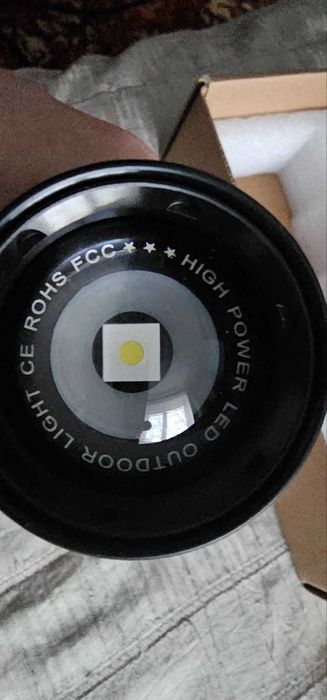 Ліхтарик фонарь павербанк Kensun ks008 з аккумулятором 5000mA