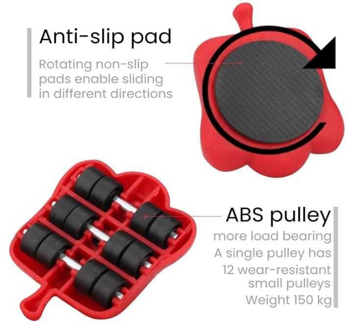 Zestaw do transportu mebli 14 elementów