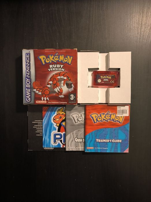 Jogos Pokémon GameBoy Advance