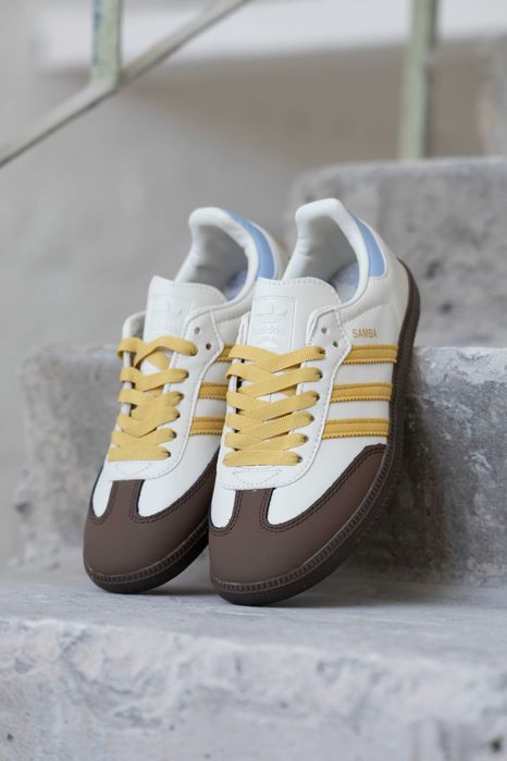 Кросівки Adidas Samba OG OFF-White Oat premium