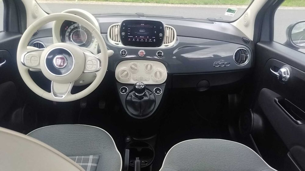 Fiat 500  1,0 hybrid 2021rok przebieg 50tyś.km