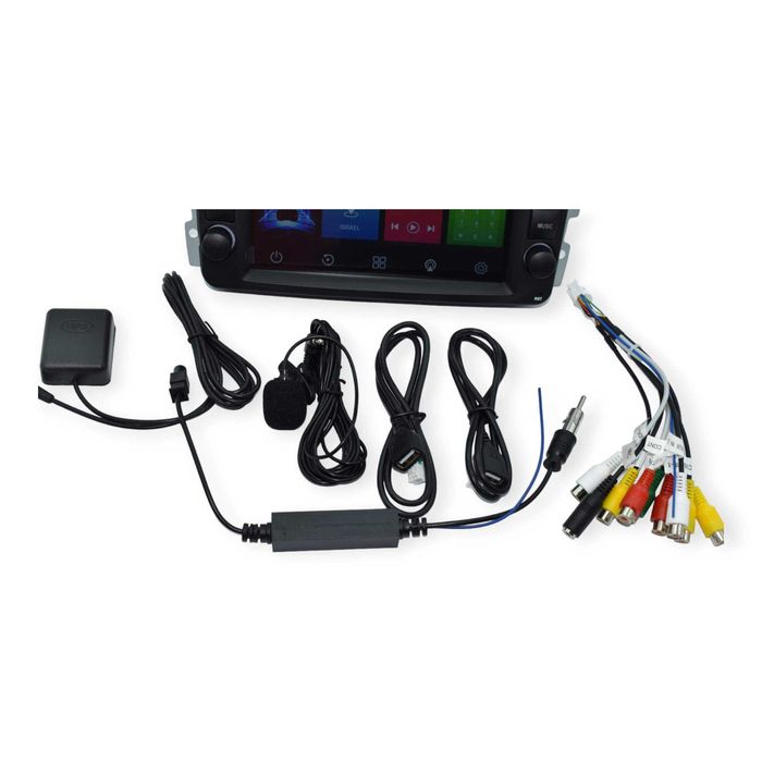 Radio 2 DIN Android Mercedes Benz A C G CLK - W209 W203 Novo Garantia