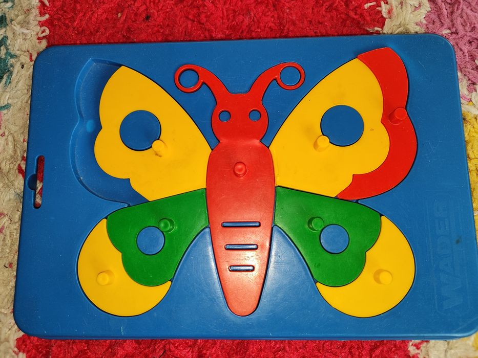 Набір ігри розвивальні для малюків пазли липучки вкладиші дерев'яні