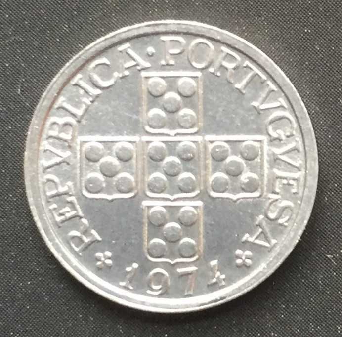 Moeda de 10 centavos em alumínio - Portugal - 1974