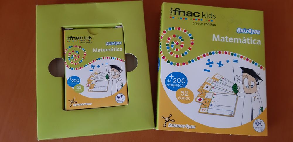 Jogo de cartas Fnac Kids - matemática