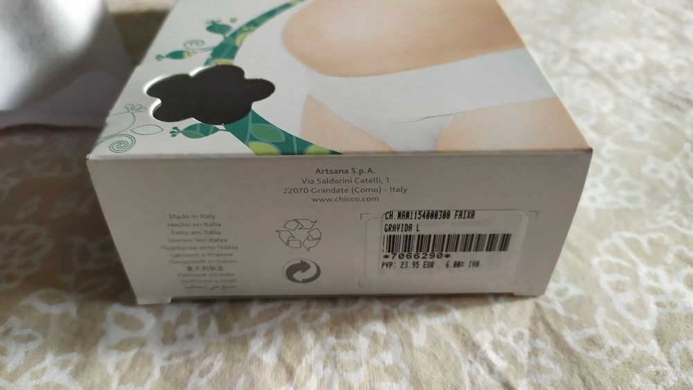 Faixas Pré-Parto da Chicco - Tamanho L