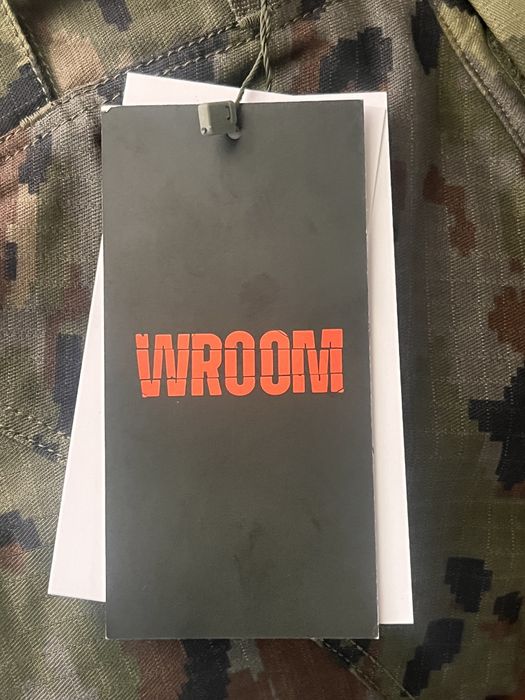 Бойові штани Wroom Combator GEN II під прихованні наколіники. Колір Woodland Spanish