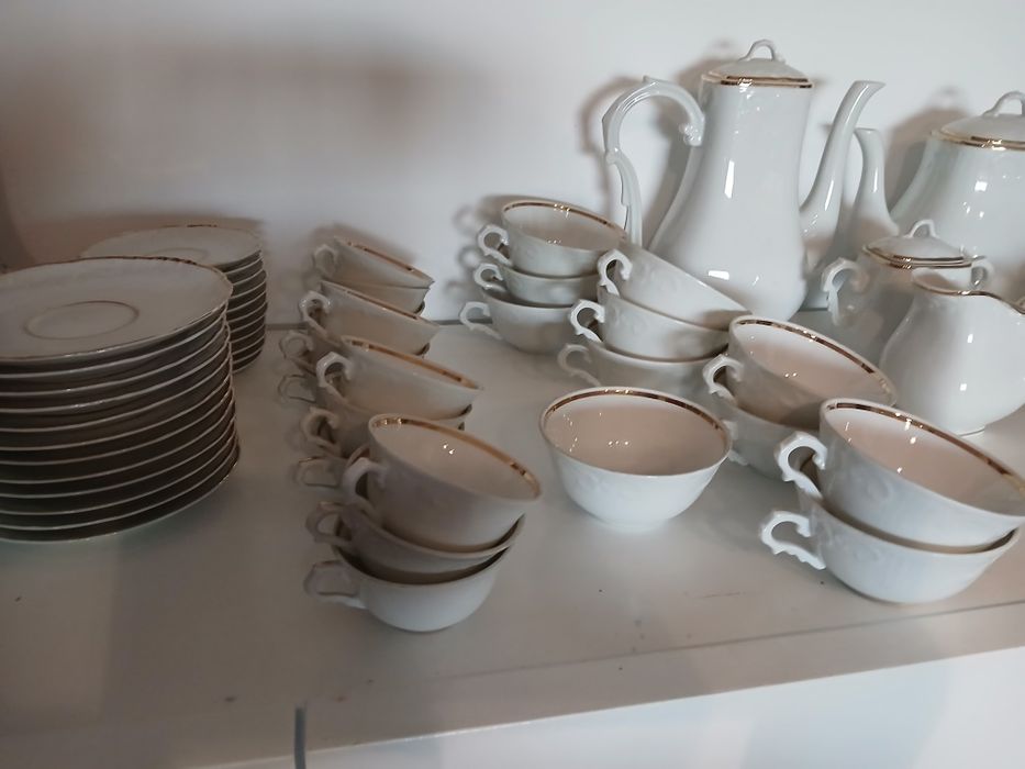 Serviço de Chá e Café Vista Alegre  Época – Muito Completo